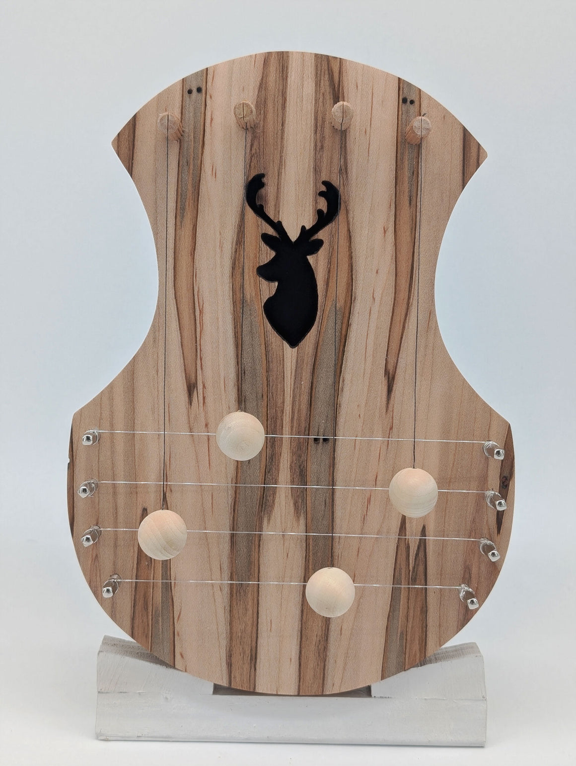 Door Harp - Ambrosia Maple with Deer Head