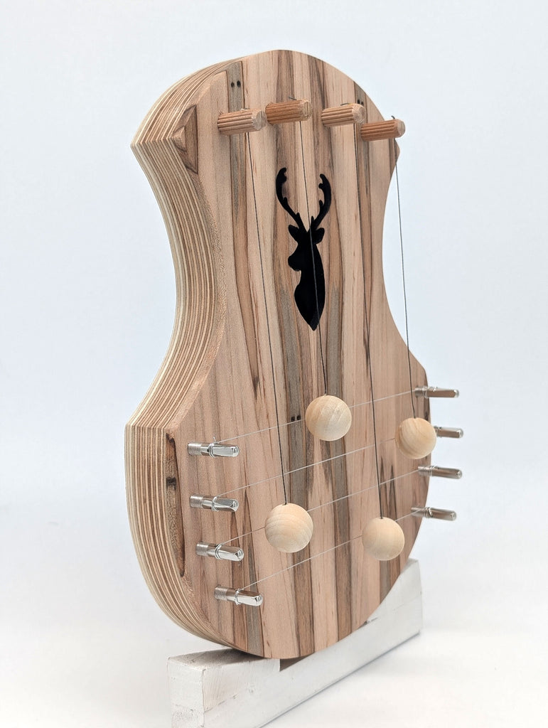 Door Harp - Ambrosia Maple with Deer Head