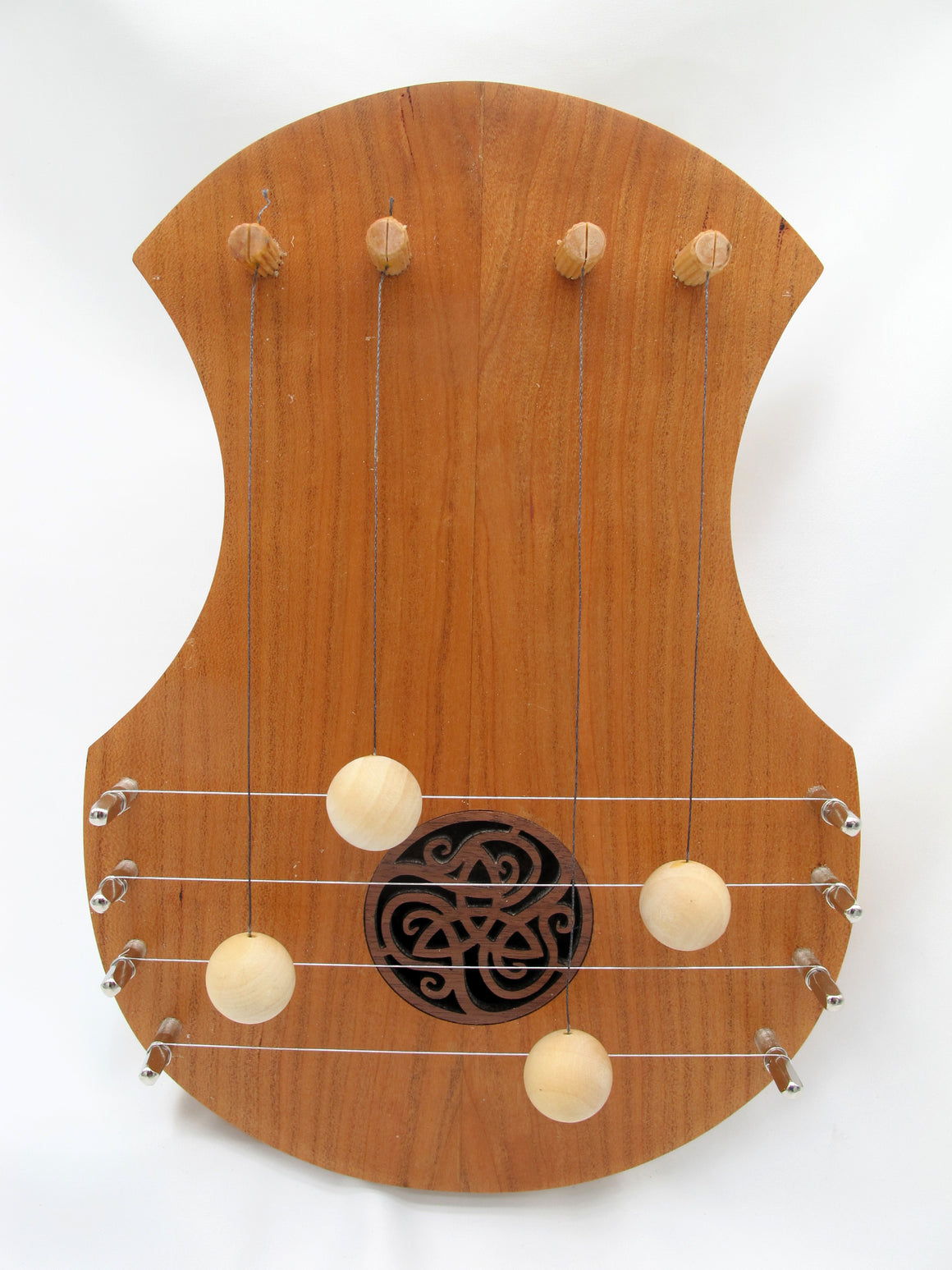 Door Harp - Cherry with Celtic Knot