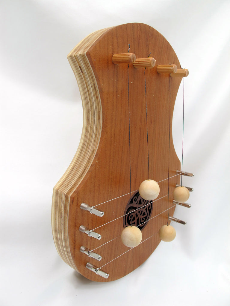 Door Harp - Cherry with Celtic Knot