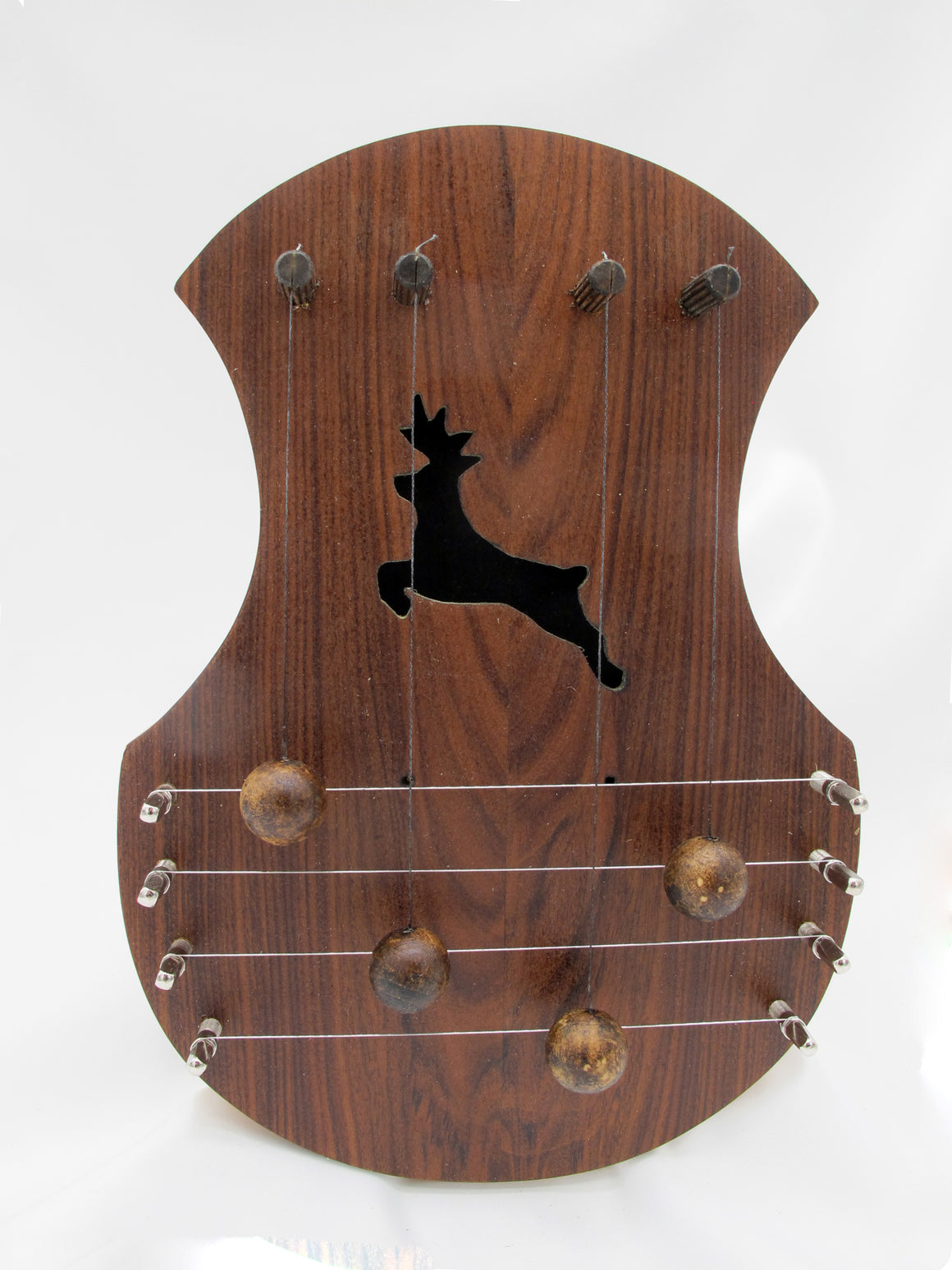 Door Harp -  Rosewood with Leaping Deer