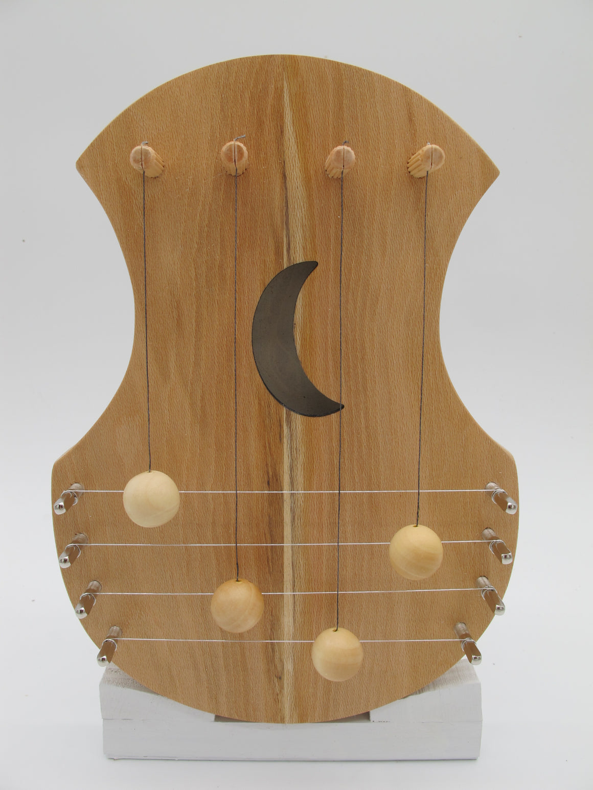 Door Harp -  Sycamore with Moon