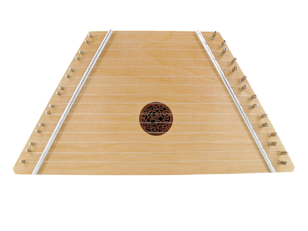 Lap Harp - Standard Birch with Celtic Knot