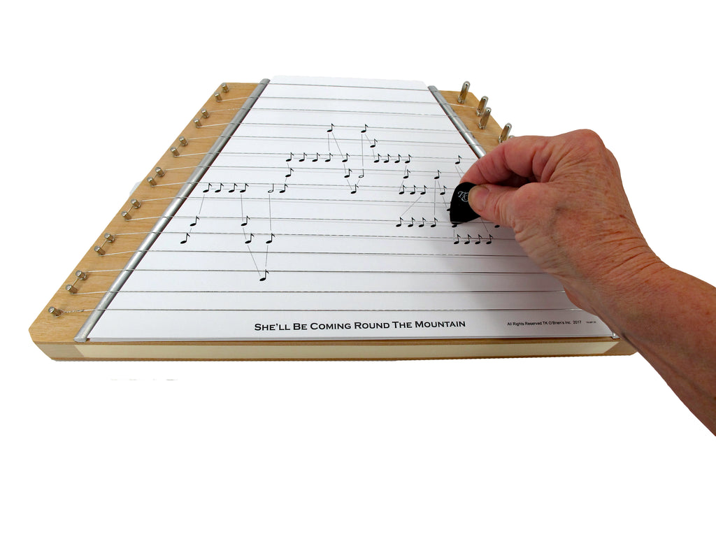 Lap Harp - Standard Birch with Celtic Knot