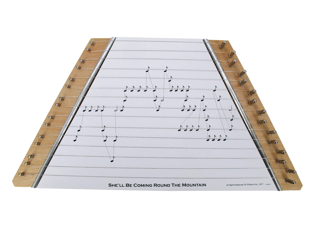 Lap Harp - Standard Birch with Celtic Knot