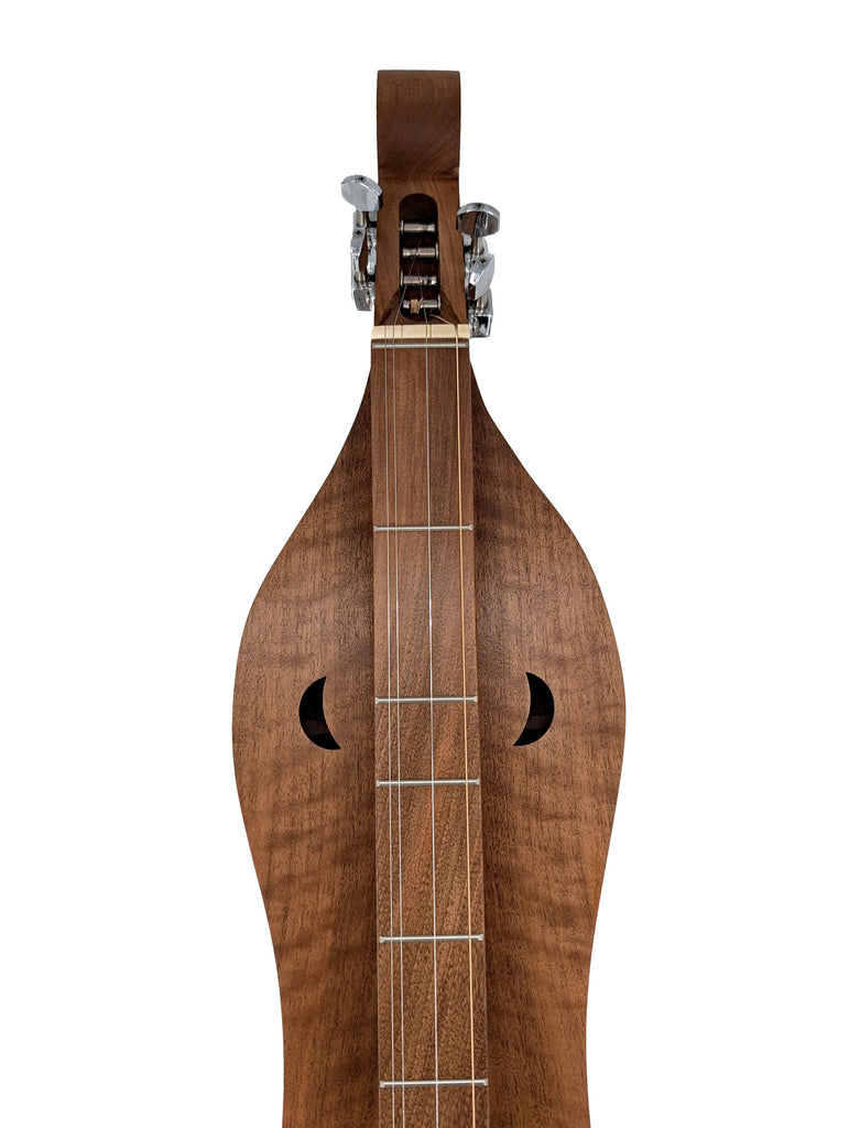 Mountain Dulcimer - Walnut with Wolf Soundholes