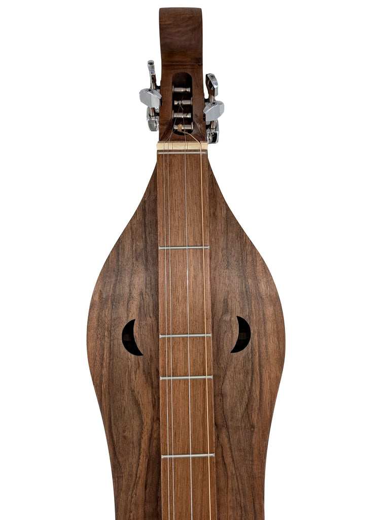 Mountain Dulcimer - Walnut with Wolf Soundholes