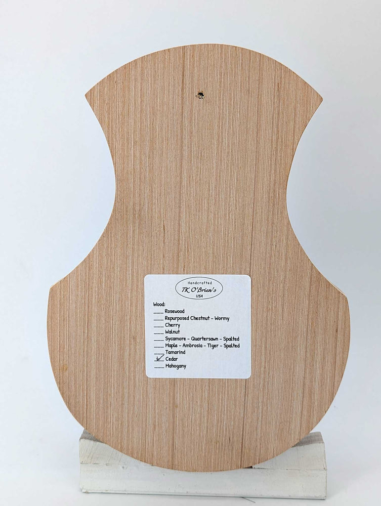 Door Harp - Cedar Door Harp with Moon