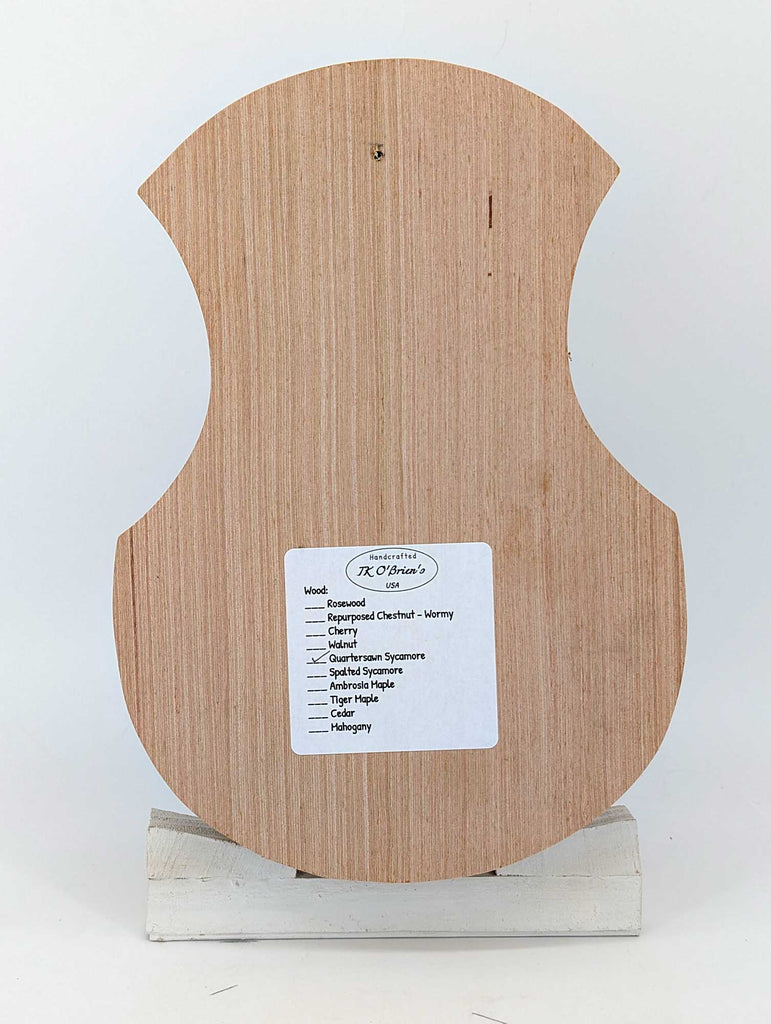 Door Harp - Quarter Sawn Sycamore 2