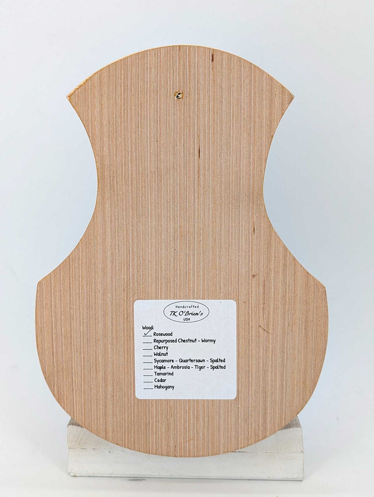 Door Harp - Rosewood with Stretching Cat