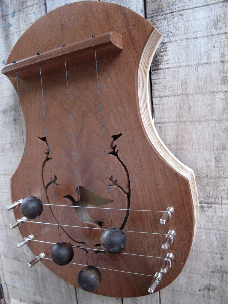 Door Harp - Walnut with Dove