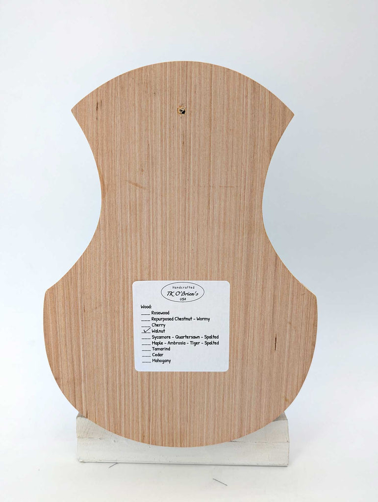 Door Harp - Walnut with Hummingbird