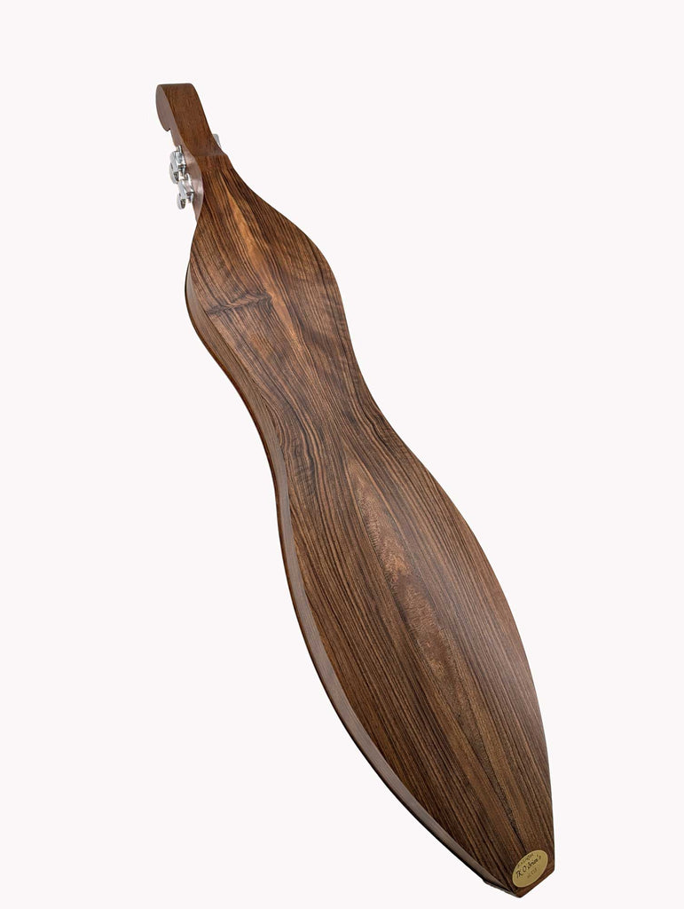 Mountain Dulcimer - Walnut with Hummingbirds