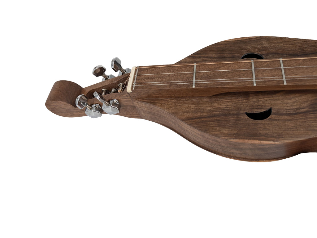 Mountain Dulcimer - Walnut with Wolf Soundholes