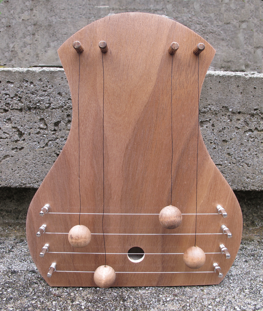 Door Harp - Standard Walnut