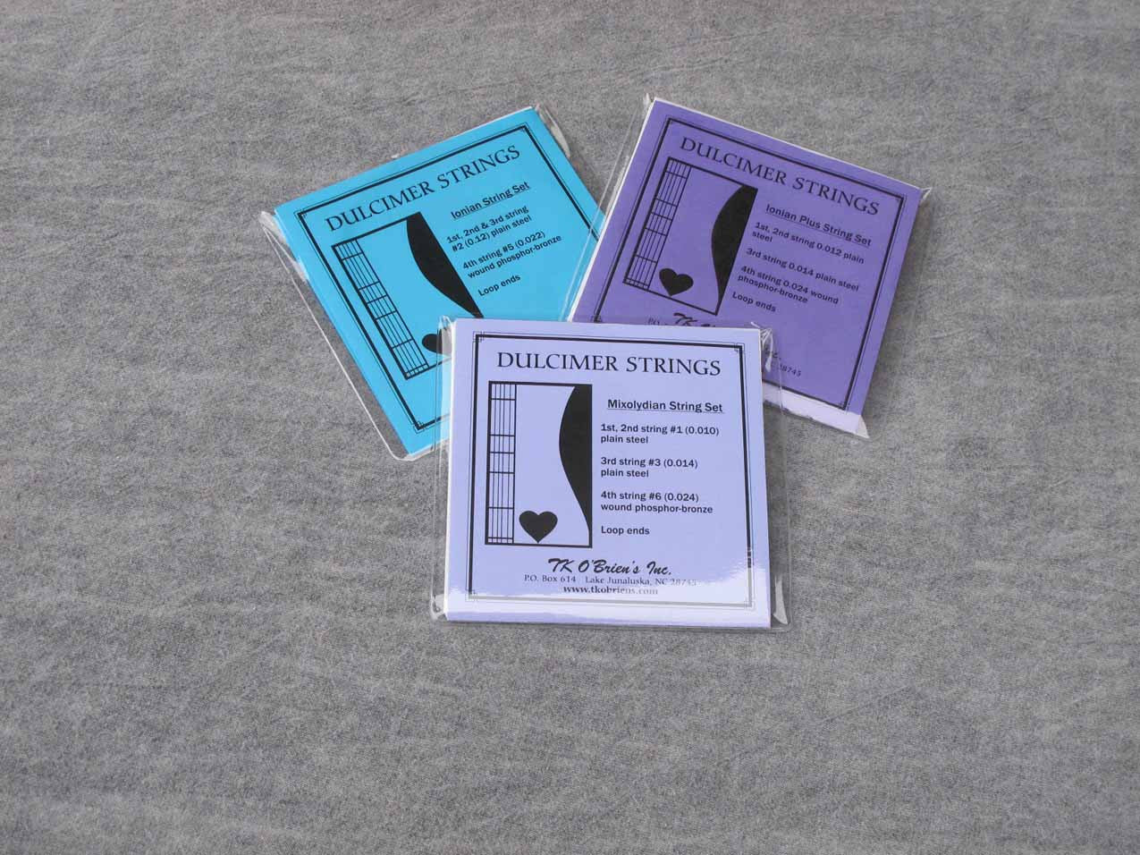 Dulcimer String Set Dulcimer String Sets - Natural State Strings